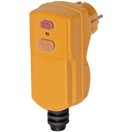 Brennenstuhl Fiche jaune avec protection différentielle 30mA (IP55