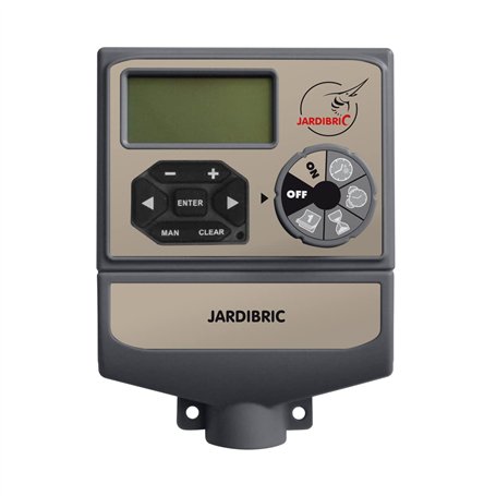 Jardibric - Programmateur Électrovanne 9V 6 Voies - Automatisez l'Arrosage de Votre Jardin en Toute Simplicité pour une Végétati