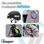 BEEPER - Stickers reflechissants pour Trottinette Electrique ME136 (Lot de 4 Stickers)