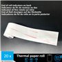 20 rouleaux thermiques 57 x 40 x 12 pour appareils avec imprimante thermique, compatible pour TPE Ingenico iWL220, papier thermi