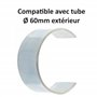 cyclingcolors 2x Clip d'accroche de toile de store pour tube Ø60mm extérieur Accessoire Volet roulant Maintien Fenêtre Baie vitr