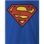 Superman T-Shirt DC Comics - Classic Logo XL Bleu (Cobalt)