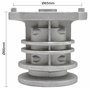 Easyboost support de lame moyeu pour tondeuse Castelgarden GGP Alpina Bestgreen Mountfield Mc Allister Stiga – Réf. OEM 22465607