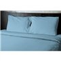 Drap plat - HOME LINGE PASSION - HP72101 - Microfibre 82 g - 240 x 300 cm - Bleu ciel