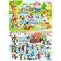 Ravensburger - Puzzle Enfant - Puzzles 2x24 p - Loisirs au lac - Dès 4 ans - 05057