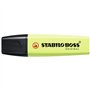 STABILO Lot de 3 Surligneurs BOSS ORIGINAL Pastel zeste de citron vert