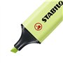 STABILO Lot de 3 Surligneurs BOSS ORIGINAL Pastel zeste de citron vert