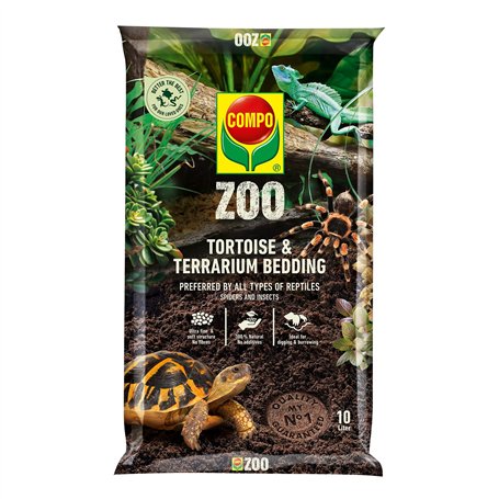 COMPO Zoo Substrat pour Tortues et Terrariums - 10 L