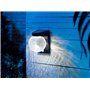 Luminea Lampe Murale Solaire à LED en Verre craquelé avec détecteur de mouv...