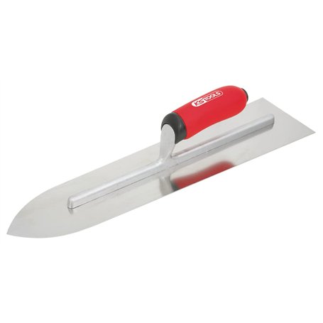 KS Tools 144.0461 Platoir flamand pointu Lame inox Manche bi-composant Diamètre 110/90 x 455 mm