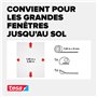 tesa Insect Stop COMFORT pour Porte-Fenêtres - Moustiquaire avec Ruban Auto Agrippant - Filet Anti-Moustique - Blanc, 120 cm x 2