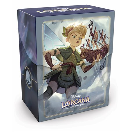 Ravensburger Disney Lorcana TCG Le Règne de Jafar Jeu de Cartes à Collectionner JCC Boîte de Rangement de Deck Fée Clochette dès