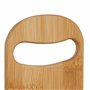 Relaxdays Planches à découper avec Support, Lot de 6, Petites planchettes en Bambou, 22 x 16 cm, Nature