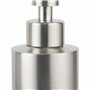 Relaxdays Distributeur de Savon, Lot de 2, Volume de Chaque : 300 ML, pour la Salle de Bain et la Cuisine, argenté
