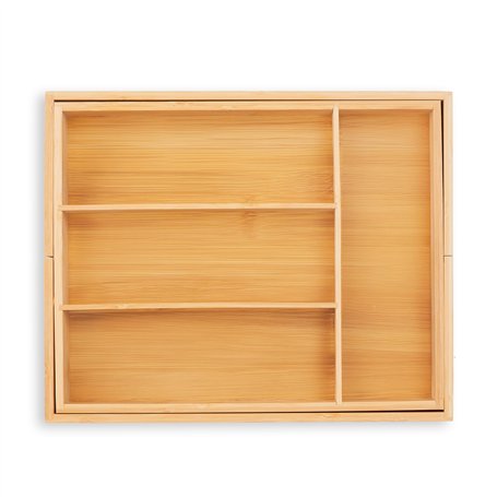 Relaxdays Bac à Couverts Extensible