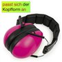 TimeTEX - Protection auditive pour enfants « Auris Plus » rose | Protection auditive robuste, réglable et pliable avec valeur d'