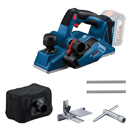 Bosch Professional système 18V: rabots sans fil GHO 185-LI (clé de montage