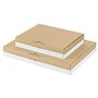 VEPATIM Lot de 25 cartons d'expédition 255 x 190 x 30 mm à montage rapide avec fermeture enfichable Maxibrief DHL pour boîte aux