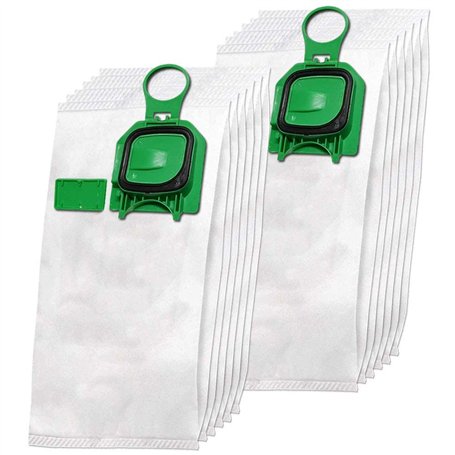 MohMus Set 12 Premium Sacs d'aspirateur pour Folletto Vorwerk Kobold VK 140