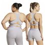 Soutien-gorge de Sport Adidas Techfit Gris