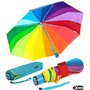 Mini Parapluie de poche iX-Brella rainbow pocket 16 couleurs - Arc-en-ciel de 97 cm de diamètre