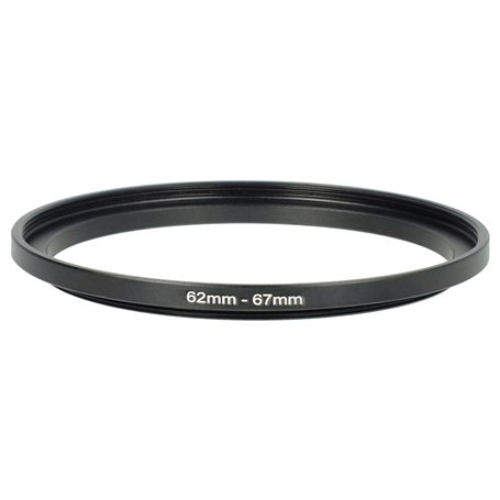 vhbw Bague d'adaptation de Filtre Step-Up de 62 mm vers 67 mm pour Objectif d'appareil Photo - Adaptateur