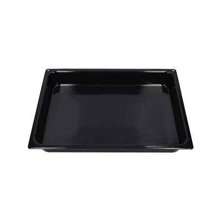LUTH Premium Profi Parts Plaque de cuisson émaillée 54 mm de haut 458 x 364 x 54 mm NG3 Lèchefrite Plaque de cuisine pour four c