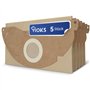 VIOKS Lot de 5 sacs d'aspirateur de rechange pour Kärchеr 6.904-322.0 Kärchеr - Sacs d'aspirateur industriels Kärchеr WD2