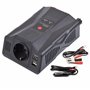 Technaxx Onduleur de Voiture 12 V à 230 V Certifié TÜV Rheinland avec 1 Prise Schuko et 2 Ports USB Puissance 300 W / 600 W (crê