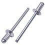 SKIR'CO (500 pièces) Rivets aveugles en aluminium à tête fraisée 4