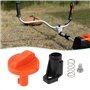 OTOTEC 1 Kit de Joint de Bouton d'accélérateur de Tondeuse à Gazon 4180 180 9500 Compatible avec Stihl FS91 FS111 FS131 HT102 HT