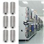 OTOTEC Lot de 30 Vis à tête creuse 1/4-28 x 1/2 pouce Vis sans tête à six pans creux en acier inoxydable 304 pour poignées de po