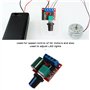 ECSiNG Lot de 4 mini contrôleurs de vitesse CC 5 V-35 V 5 A - Module de commutation réglable PWM CC - Régulateur de tension LED