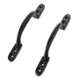 Bulk Hardware BH00060 Paquet de 2 Poignées anciennes 150 mm Noir