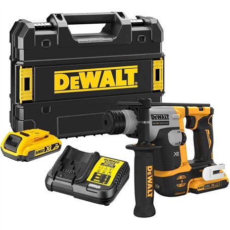 DEWALT DEWDCH172D2 DCH172D2 Marteau rotatif ultra compact XR SDS Plus 18 V 2 x 2