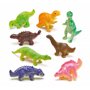 Baker Ross Lot de 12 Dinosaures Souples - Idéal comme cadeau de pochette surprise EF835