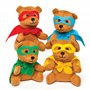 Baker Ross Oursons en Peluche Héros Parfaits à Glisser dans les Pochettes-surprises et à câliner (Lot de 4)