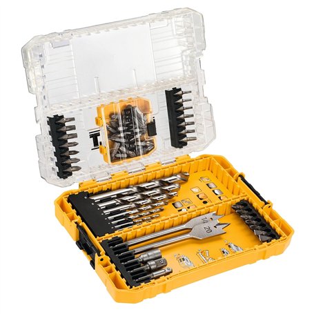 DeWalt DT70757-QZ Coffret TOUGHCASE 55 Pièces - Forets