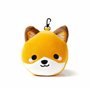 Relaxeazzz Coussin de Voyage avec Masque Finnik Le Renard - Animaux Doux