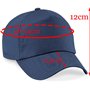 4sold New Casquette de Baseball Cap BRODÉ Letter A Z Garçon Fille Enfants Chapeau Bonnet Unisexe Rose (L)