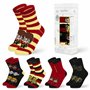 Harry Potter Chaussettes Femme Longueur Mi-Mollet Lot de 5 Chaussette Fantaisie Respirantes Cadeau Chibi Hogwarts pour Ado et Ad