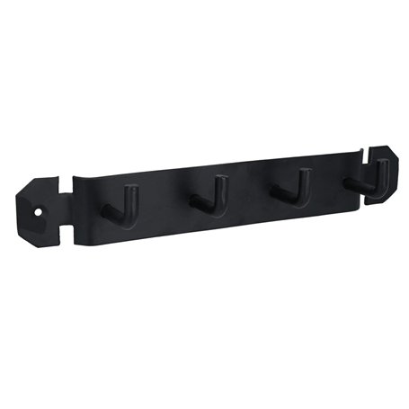 Support mural à 4 crochets - Plaque de suspension pour cheminée - Outils de cheminée - Brûleur à bûches