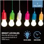 Valiant Fun FIR587 Lot de 6 guirlandes Lumineuses à Del à Suspendre alimentées par Piles, Blanc Chaud