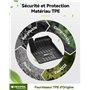 3W Tapis de Sol pour Nissan Qashqai J12 2021 2022 2023 2024, Tapis en TPE pour Voiture Antidérapant et Imperméable, Tapis de Voi