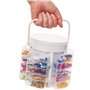 Baker Ross FN262 Craft Caddy - Pack of 1, Récipient de rangement portable pour le matériel d'art et d'artisanat