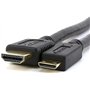 DragonTrading® Câble mini HDMI vers HDMI pour connecter un appareil photo Nikon COOLPIX S6100 à une TV, une HDTV, un écran LCD,