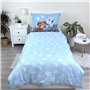 Jerry Fabrics Parure de lit pour enfant Paw Patrol Ryder Chase Marshall Rubble Skye Everest Liberty Chiens Animaux Couette 140 x