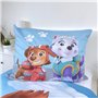Jerry Fabrics Parure de lit pour enfant Paw Patrol Ryder Chase Marshall Rubble Skye Everest Liberty Chiens Animaux Couette 140 x