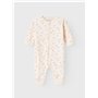 NAME IT Female Nbfnightsuit Zip Buttercream Hearts Noos Pyjama, Crème Au Beurre., 24 Mois EU