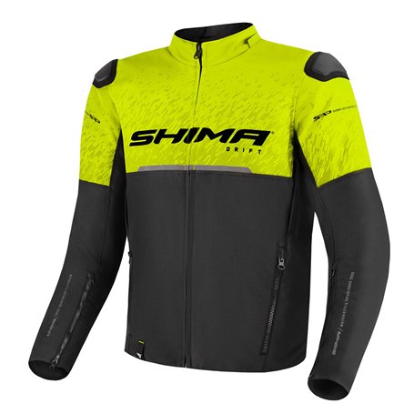 SHIMA DRIFT Blouson Moto Homme | Veste Moto D'été Légère et Respirante en Maille